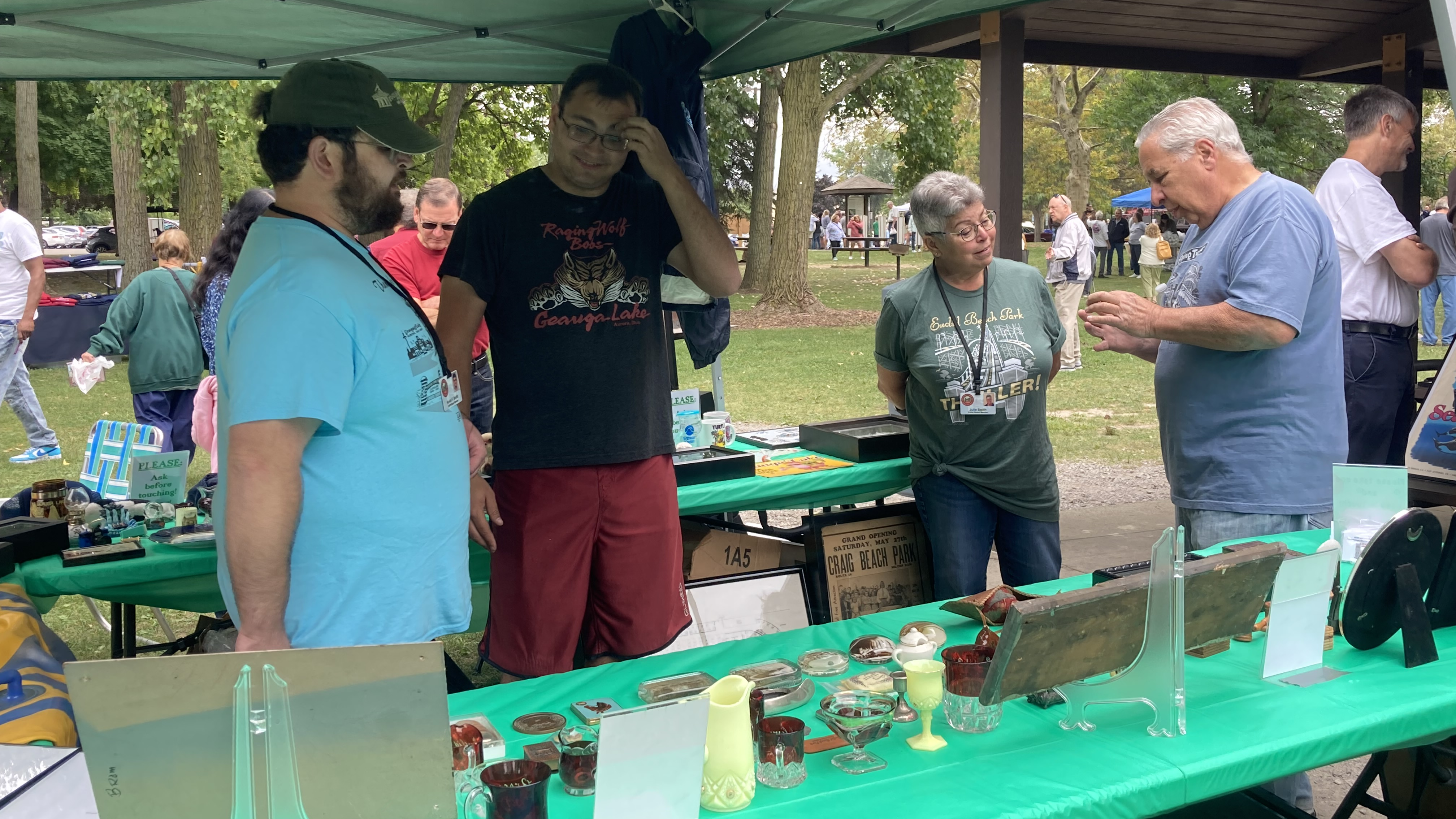 My booth at the 2023 "Sights & Sounds" event