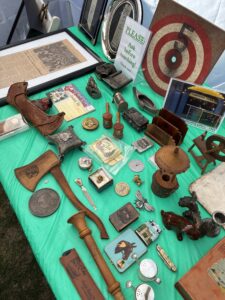 A selection of the Euclid Beach Park memorabilia that I displayed at this year's event.